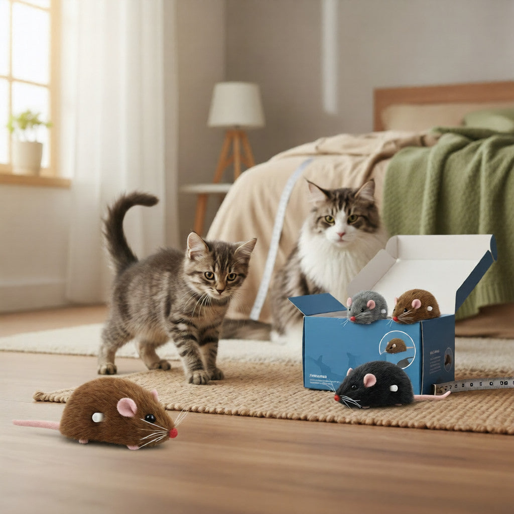 Running Rat™ – Realistic Running Mouse Toy for Cats