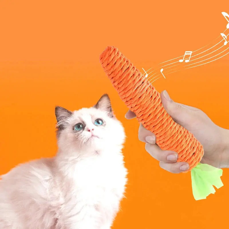 Carrot Kick Toy – Fun & Durable Toy for Cats TailFriends