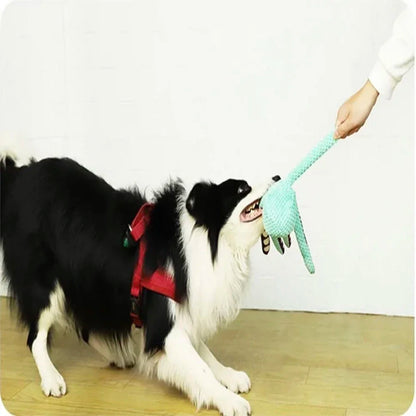 TailFriends™ OctoPlush – Interactive Squeaky Toy for Dogs