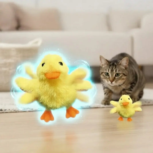 Interactive Flapping Duck Toy for Cats TailFriends