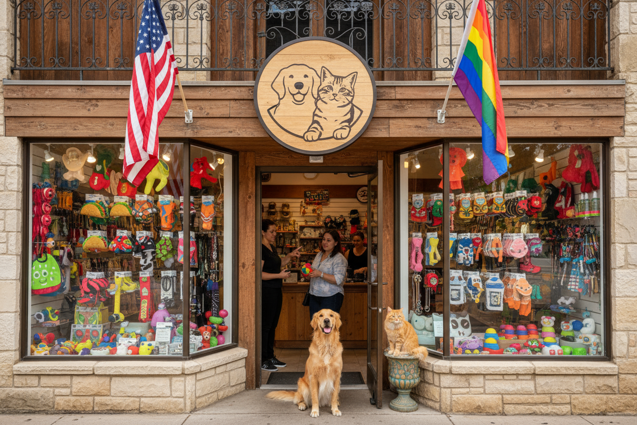 nice but zoom in the image, its too far, and make it look as if there are clients inside, maybe 3 